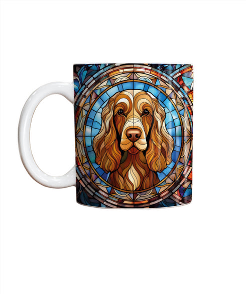 Cocker (Working) Brown Suncatcher Artwork Ceramic Mug